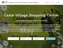 Tablet Screenshot of castevillage.com
